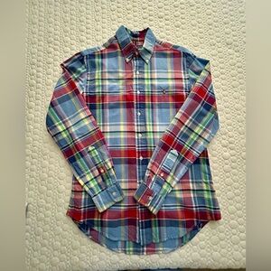 Polo Ralph Lauren Men's Long Sleeves Classic-Fit Oxford Shirt Multi Size Small